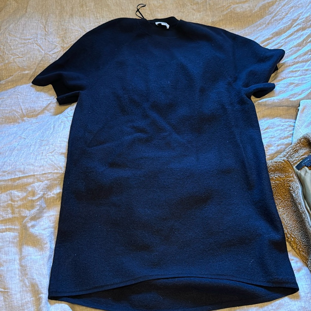 Cos Navy A line dress oversized